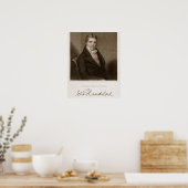 Poster John Randolph (1773-1833) gravé par Thomas B. We (Cuisine)