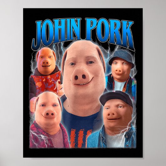 Poster John Rk Meme Humor Men Women  (Devant)