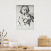 Poster John Ruskin - Auteur (Cuisine)