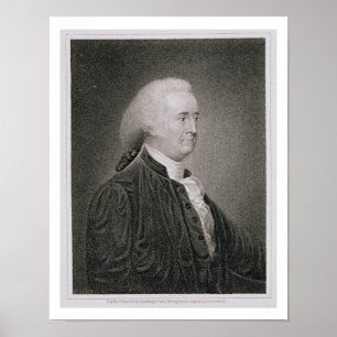 Poster John Rutledge (1739-1800), engraved by G.F. Storm