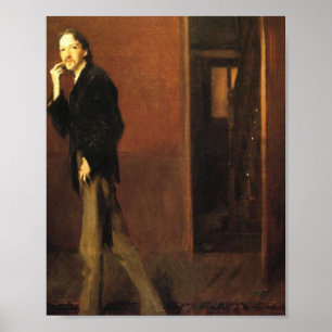 Poster John Sargent- Robert Louis Stevenson Et Sa Femme