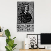 Poster John Selden, 1672 (Bureau à domicile)