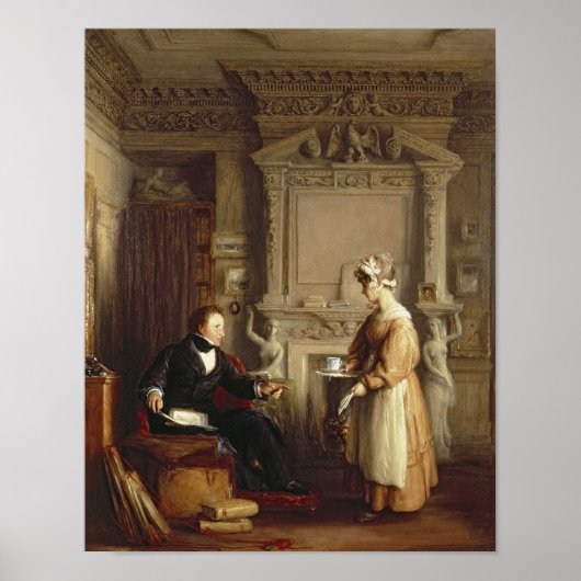 Poster John Sheepshanks et sa servante (Devant)