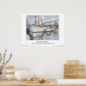 Poster John Singer Sargent Aquarelle - Mer (Cuisine)