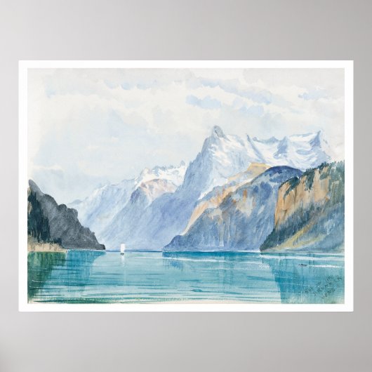 POSTER : JOHN SINGER SARGENT : BAIE D'URI (Devant)