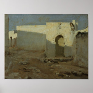 Poster John Singer Sargent - Bâtiments mauresques à