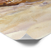 Poster John Singer Sargent - Camp avec Ambulance (Coin)