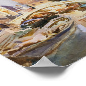 Poster John Singer Sargent - Canal vénitien (Coin)