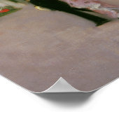 Poster John Singer Sargent - Dans le jardin du Luxembourg (Coin)