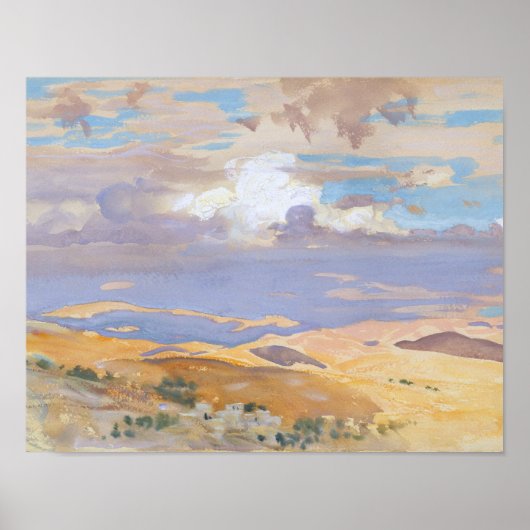 Poster John Singer Sargent - De Jérusalem (Devant)