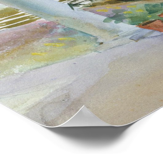 Poster John Singer Sargent - Figure à Hammock, Floride (Coin)