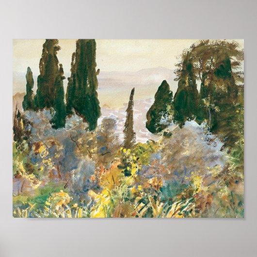 Poster John Singer Sargent - Granada (Devant)