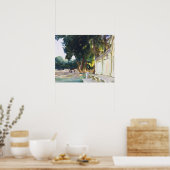 Poster John Singer Sargent - Le midi espagnol, Aranjuez (Cuisine)