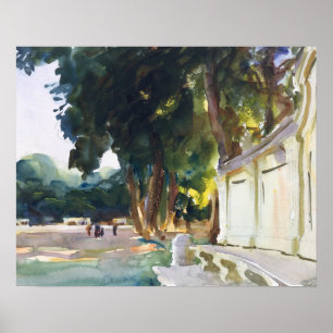 Poster John Singer Sargent - Le midi espagnol, Aranjuez