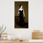 Poster John Singer Sargent Madame X (Cuisine)