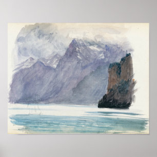 Poster John Singer Sargent - Mountain Lake