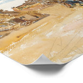 Poster John Singer Sargent - Mules et ruines (Coin)