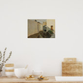 Poster John Singer Sargent - Murs blancs à Sunlight (Cuisine)