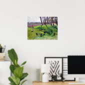 Poster John Singer Sargent Paysage avec Goatherd (Bureau à domicile)