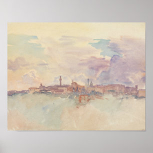 Poster John Singer Sargent - Siena