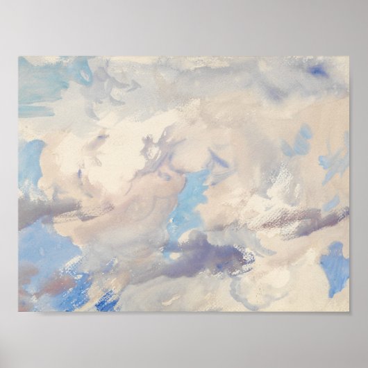Poster John Singer Sargent - Sky (Devant)