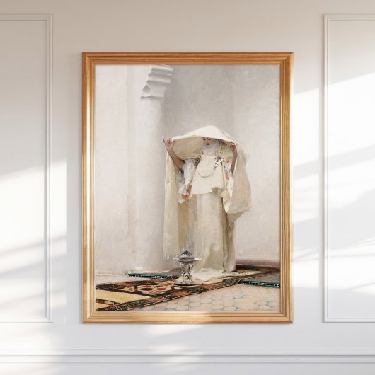 Poster John Singer Sargent Smoke de Ambergris Peinture