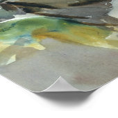 Poster John Singer Sargent - Stream et Rocks (Coin)