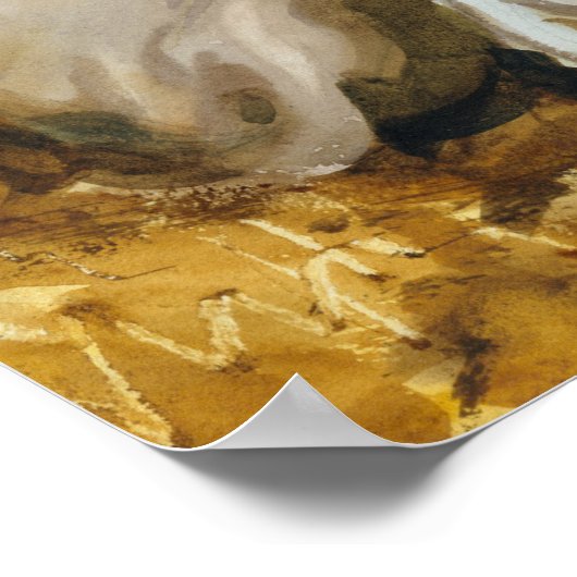 Poster John Singer Sargent - Trois Oxen (Coin)