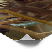 Poster John Singer Sargent - Un artiste dans son studio (Coin)