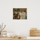 Poster John Singer Sargent - Un artiste dans son studio (Cuisine)
