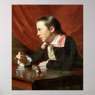 Poster John Singleton Copley Boy Avec Un Écureuil