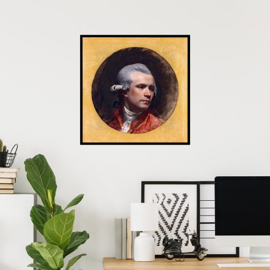Poster John Singleton Copley / Self-Portrait / (Bureau à domicile)