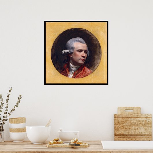 Poster John Singleton Copley / Self-Portrait / (Cuisine)