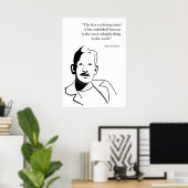 Poster John Steinbeck (Bureau à domicile)