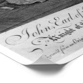 Poster John Stuart, 3e comte de Bute, 1763 (Coin)