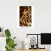 Poster John The Baptist Par Bartolome Gonzalez Y Serrano (Bureau à domicile)