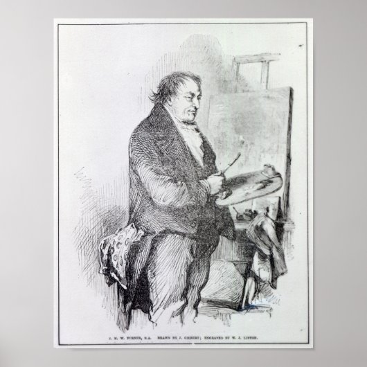 Poster John Thomas Smith | Joseph Mallord William Turner (Devant)