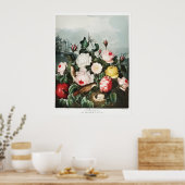 Poster John Thornton Roses du Temple de Flora (Cuisine)