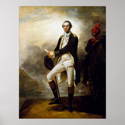 Poster John Trumbull George Washington (Devant)