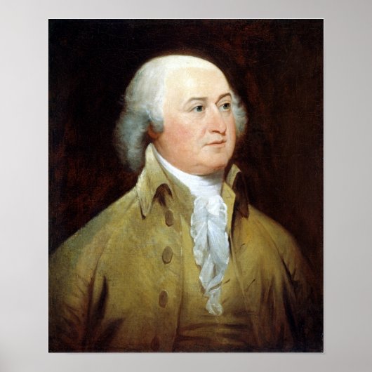 Poster John Trumbull John Adams (Devant)