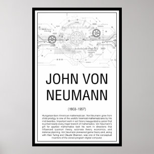 Poster John von Neumann