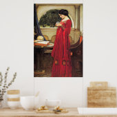 Poster John Waterhouse - Le Crystal Ball (Cuisine)