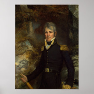 Poster John Wesley Jarvis Général Andrew Jackson