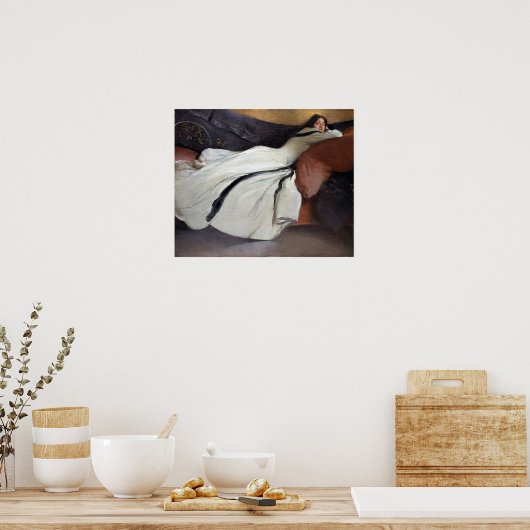 Poster John White Alexander Repose (Cuisine)