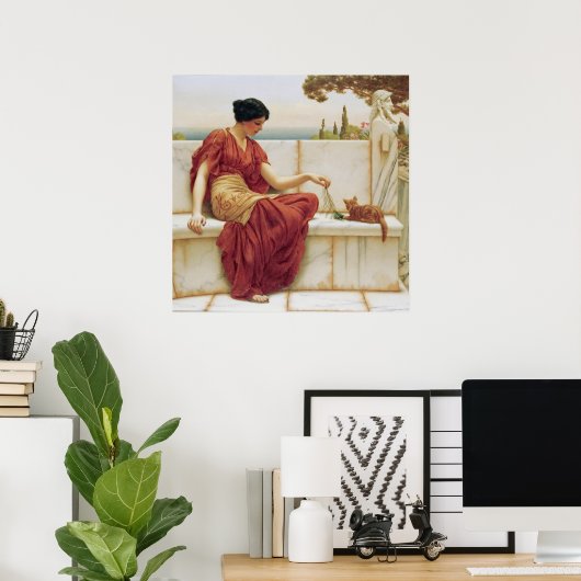 Poster John William Godward (Bureau à domicile)