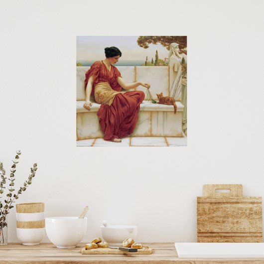 Poster John William Godward (Cuisine)