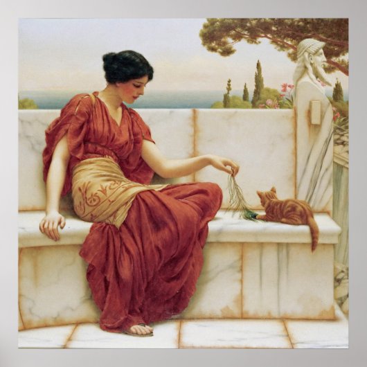 Poster John William Godward (Devant)
