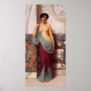 Poster John William Godward - Au Thermae