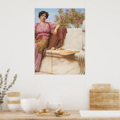 Poster John William Godward - Tranquillité 1914 (Cuisine)