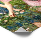 Poster John William Waterhouse Gather Ye Rosebuds (Coin)